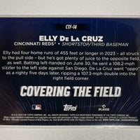 Elly De La Cruz 2024 Topps Covering The Field Series Mint Rookie Card #CTF-14