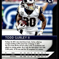 Todd Gurley II 2018 Panini Prizm Series Mint Card #89