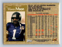 Warren Moon 1996 Topps Series Mint Card #68
