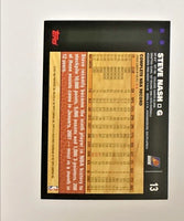 Steve Nash 2007 2008 Topps 50th Anniversary Mint Card #13
