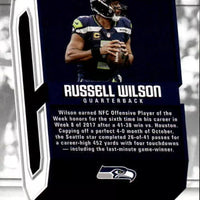 Russell Wilson 2018 Score Captains Series Mint Card #25