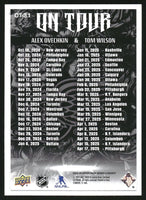 Alex Ovechkin and Tom Wilson 2024 2025 Upper Deck On Tour Series Card #OT31
