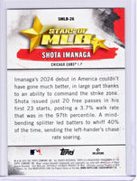 Shota Imanaga 2025 Topps Stars of MLB Series Mint Card ##SMLB-26
