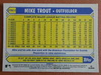 Mike Trout 2022 Topps Chrome Baseball 35th Anniversary Series Mint Card #87BC-1
