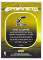 Cody Williams 2024 2025 Hoops Skyview Series Mint Rookie Card #5
