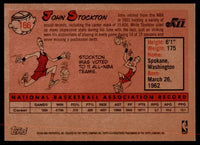 John Stockton 2008 2009 Topps 1958-59 Variations Series Mint Card #166
