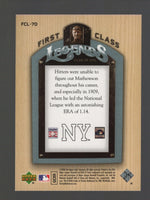 Christy Mathewson 2006 Upper Deck First Class Legends Series Mint Card #FCL-70

