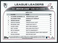 Shohei Ohtani 2022 Topps Home Run Leaders Series Mint Card #48
