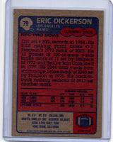Eric Dickerson 1985 Topps Series Mint Card #79
