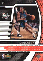 Grant Hill 1998 1999 UD Ionix Series Mint Card #21
