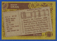 Roger Craig 1986 Topps Series Card #157

