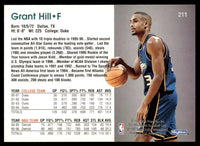 Grant Hill 1997 1998 Hoops Series Mint Card #211
