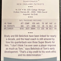 Tom Brady 2010 Topps Platinum Series Mint Card #19