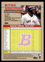 David Ortiz 2010 Bowman 1992 Throwbacks Series Mint Card #BT85
