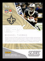 Michael Thomas 2019 Score Epix Game Series Mint Card #EG-5
