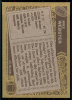 Mike Webster 1986 Topps Series Card #286
