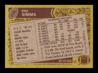 Phil Simms 1986 Topps Series Card #138
