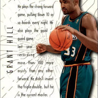 Grant Hill 1996 1997 Fleer Swing Shift Series Mint Card #5