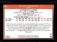 Russell Westbrook 2009 2010 Topps Mint Series Card #206
