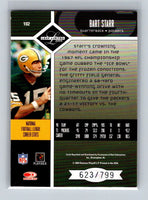 Bart Starr 2004 Leaf Limited Series Mint Card #102   Only 799 made
