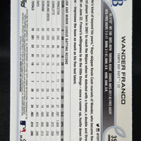 Wander Franco 2022 Topps Chrome Series Mint Card #35
