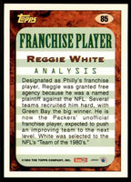Reggie White 1993 Topps Gold Franchise Player Series Mint Card  #85
