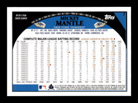 Mickey Mantle 2009 Topps Series Mint Card #7
