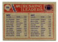Eric Dickerson 1985 Topps Rushing Leaders Series Mint Card #194
