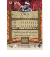Chris Webber 2006 2007 Upper Deck Hardcourt Series Mint Card #76
