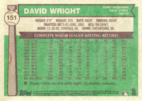 David Wright 2015 Topps Archives Series Mint Card #151
