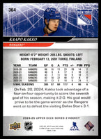 Kaapo Kakko 2024 2025 Upper Deck Series Card #364
