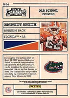 Emmitt Smith 2017 Panini Contenders Draft Picks Old School Colors Series Mint Card #14
