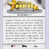 Aaron Judge 2025 Topps Stars of MLB Series Mint Card #SMLB-2