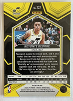 Keyonte George 2023 2024 Panini Mosaic Green Series Mint Rookie Card #222
