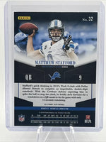 Matthew Stafford 2014 Elite Series Mint Card #32
