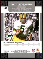 Paul Hornung 2007 Topps Co-Signers Mint Card #43
