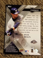 Ryan Braun 2008 Upper Deck StarQuest Series Mint Card #SQ-2
