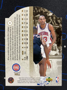 Grant Hill 1994 1995 Upper Deck SP Premiere Prospects Die Cut Series Mint Card  #3