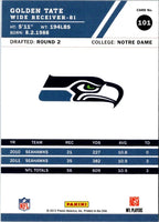 Golden Tate 2012 Score Mint Card #101
