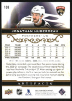 Jonathan Huberdeau 2021 2022 Upper Deck Artifacts Card  #108
