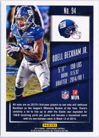 Odell Beckham Jr.  2015 Panini Contenders Season Ticket Series Mint Card #94
