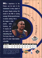 Grant Hill 1998 1999 Upper Deck Hardcourt Home Court Advantage Series Mint Card #35
