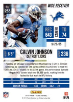 Calvin Johnson 2015 Score Mint Card #252

