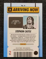 Stephon Castle 2024 2025 Hoops Arriving Now Series Mint Card #8
