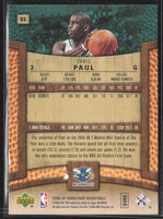 Chris Paul 2006 2007 Upper Deck Hardcourt Series Mint Card #65
