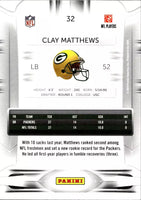 Clay Matthews 2010 Prestige Rookie Review Series Mint Card #32
