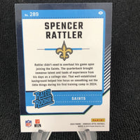 Spencer Rattler  2024 Donruss Optic Rated Rookie Series Mint Card #289