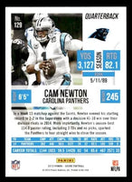 Cam Newton 2015 Score Series Mint Card #129
