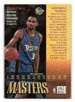 Grant Hill 1997 1998 Topps Finest Masters Series Mint Card #149
