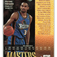 Grant Hill 1997 1998 Topps Finest Masters Series Mint Card #149